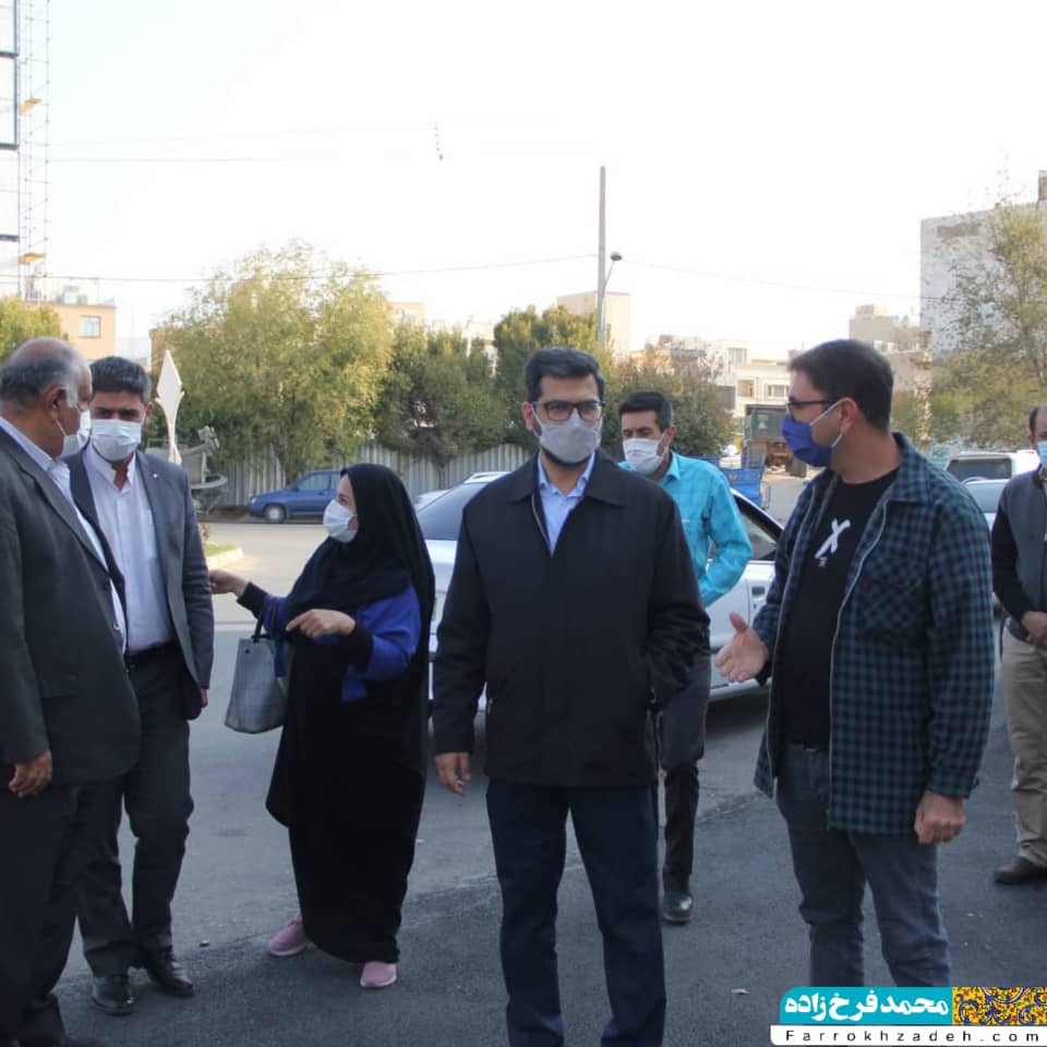 بازدید محله ای ناظر محترم شهرداری منطقه ۴ مهندس فرخ زاده